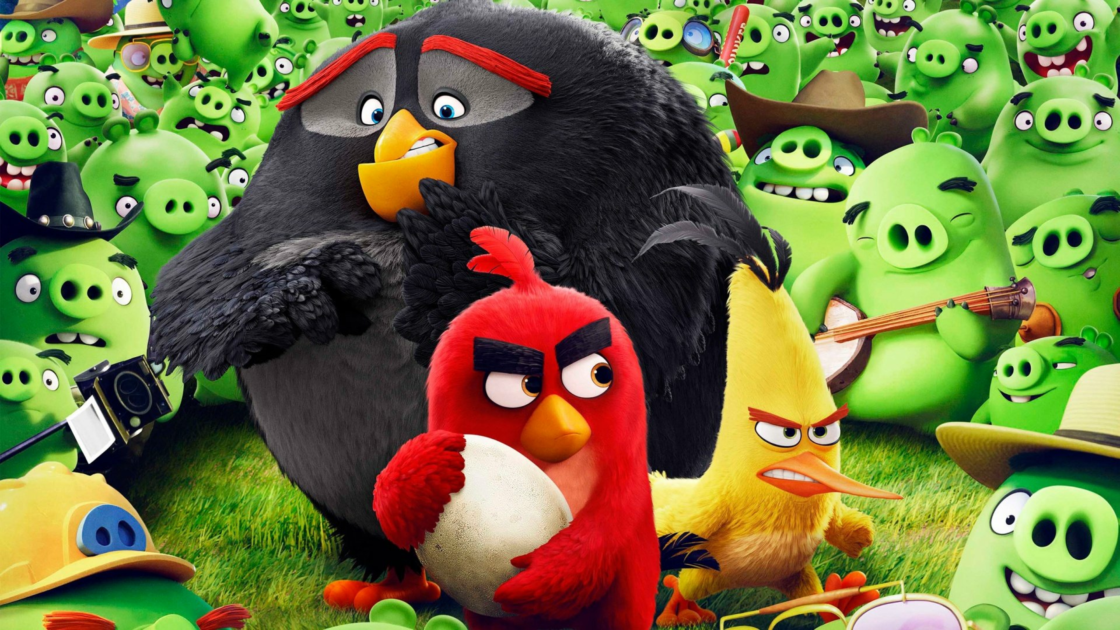Imagens The Angry Birds Movie 3840x2160